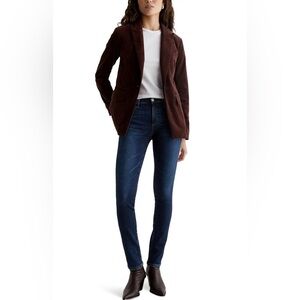 KORAL LOW RISE 'CIGARETTE' ANKLE JEANS IN DARK WASH